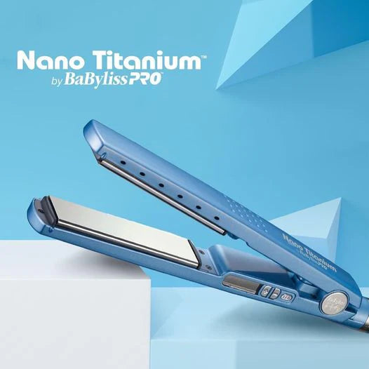 Combo plancha pro Nano Titanium + Rizador y Cepillo