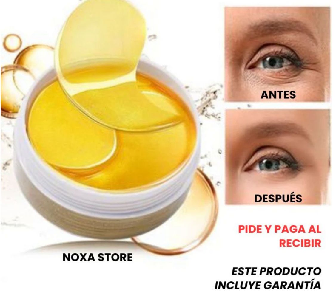 🍃Mascarilla Individual Reductora De Ojeras revitalizante 🍃 (60 unidades) Mirada D'oro™